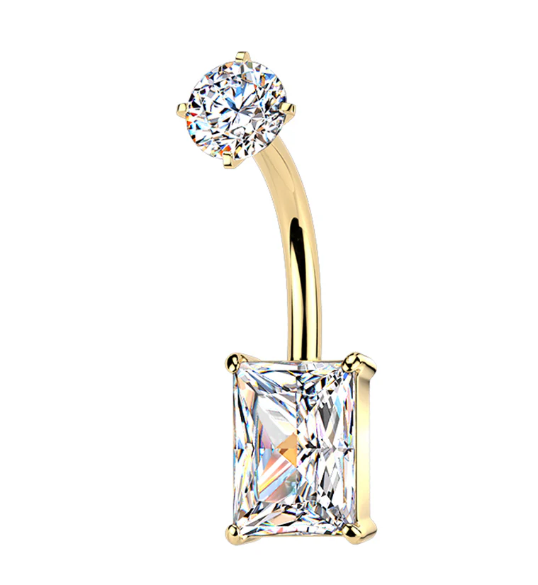 Diamond Belly Button Rings